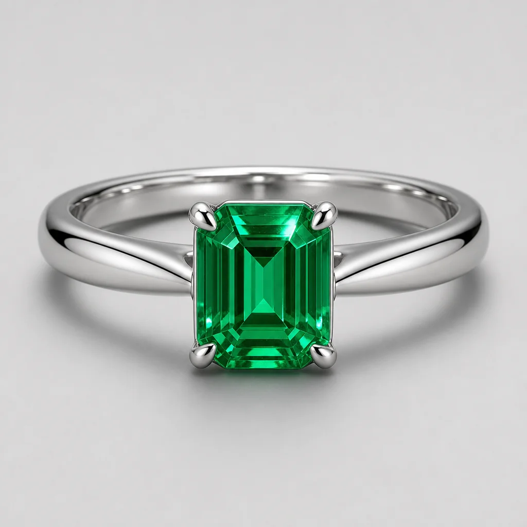 Vintage Emerald Cut Statement Ring